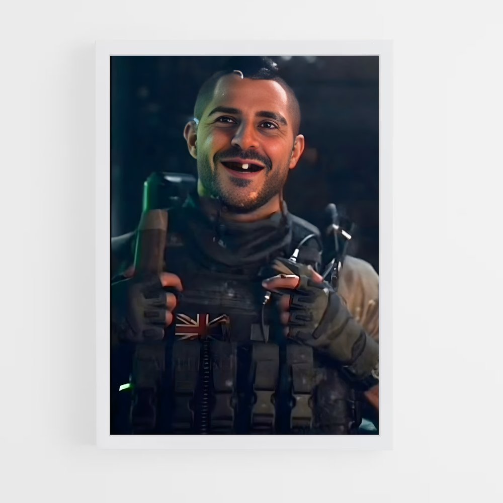 Poster Opération Soap – affiche Call of Duty (vue 3)